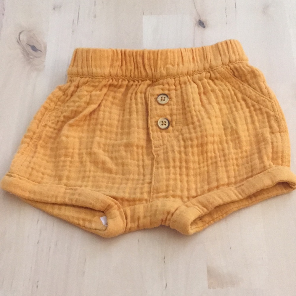 Baby Cat and Jack Yellow Bloomers